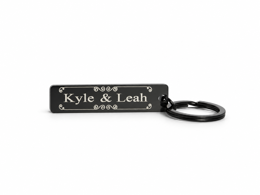 Personalised Partners Keyring