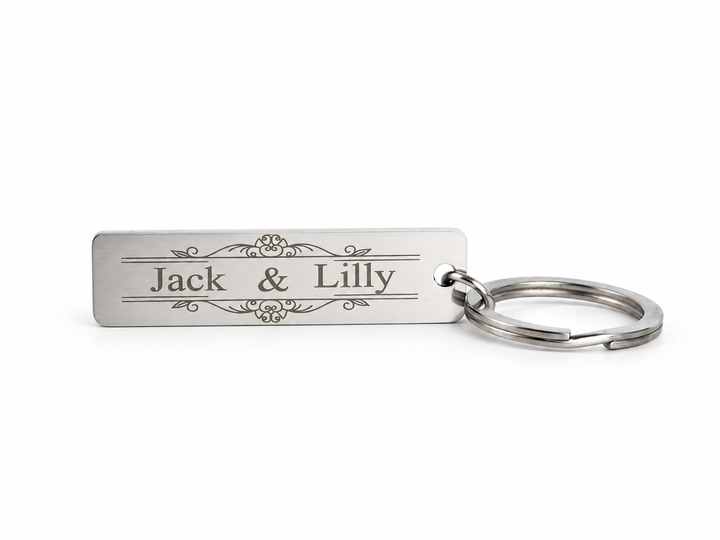 Personalised Partners Keyring