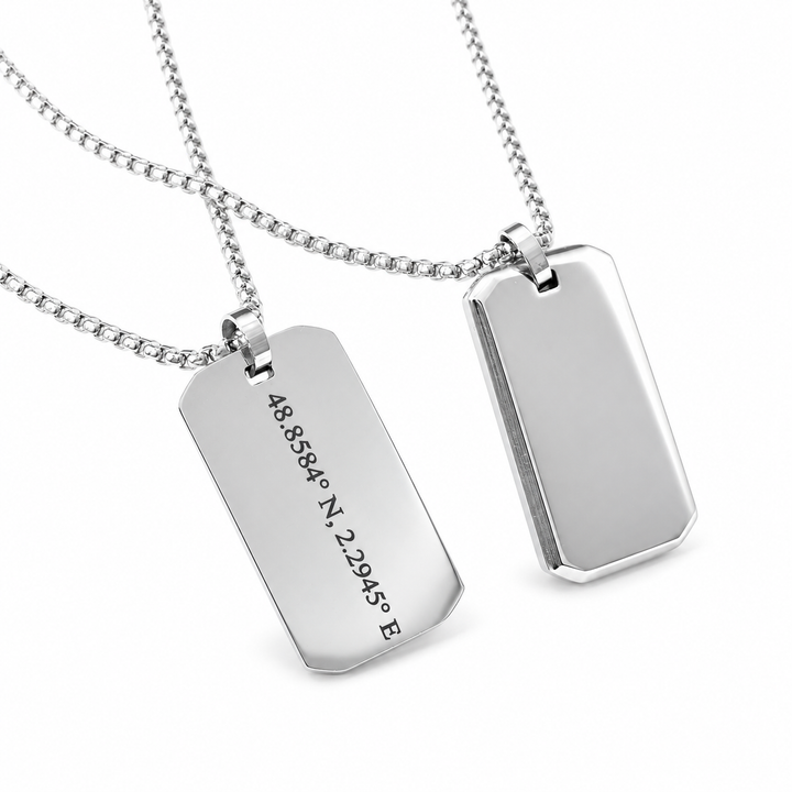 Silver Custom Coordinates