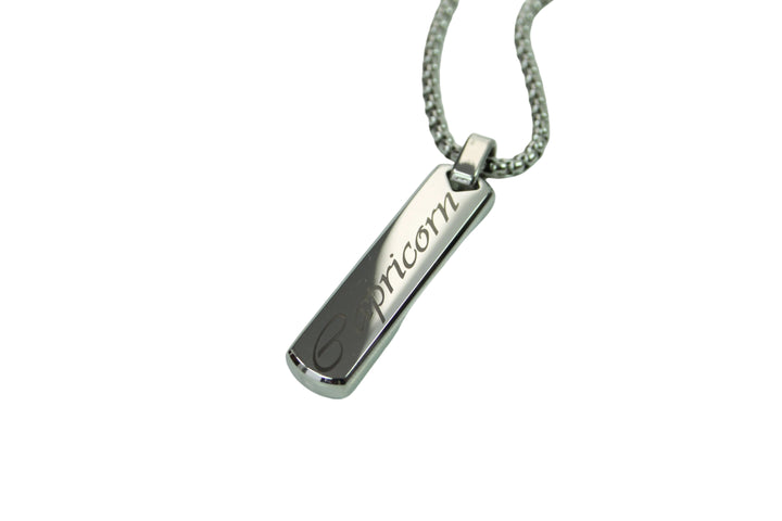 Swirly Name Bar Necklace