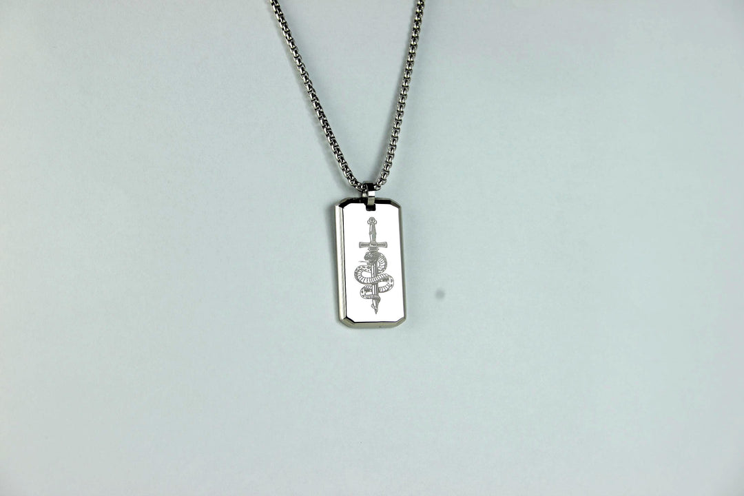 Motivational Necklace, Personalised Pendant