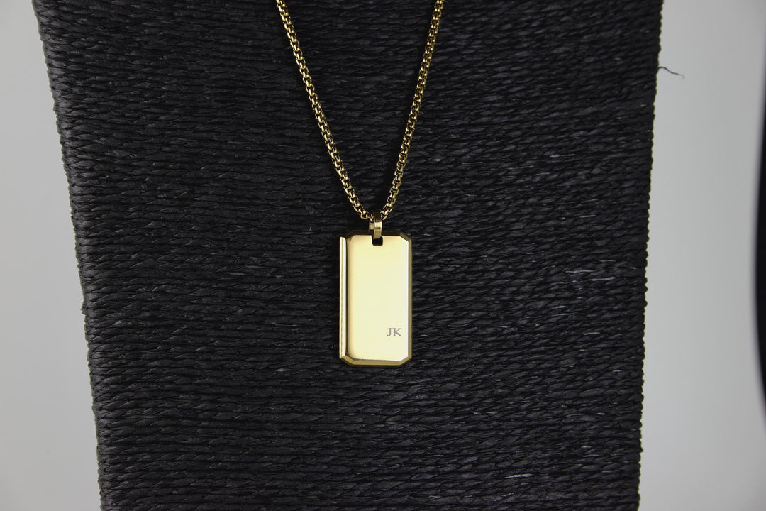 Minimalist Initial Pendant Necklace