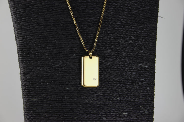Minimalist Initial Pendant Necklace