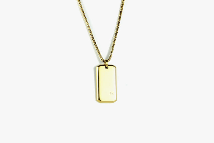 Minimalist Initial Pendant Necklace