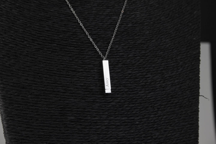 Hidden Name Push Up Necklace