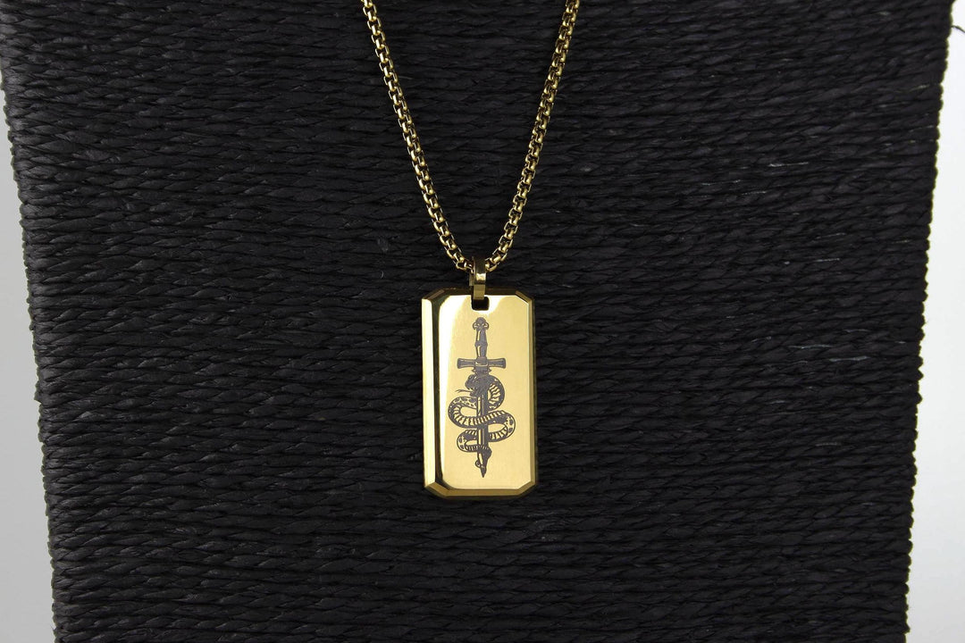 Motivational Necklace, Personalised Pendant
