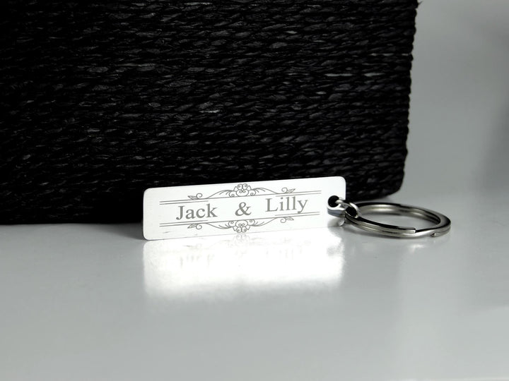 Personalised Partners Keyring