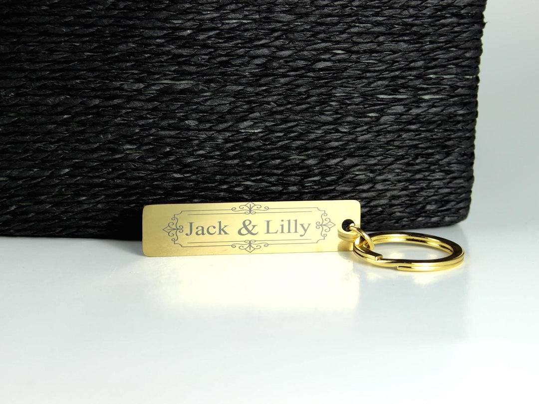 Personalised Partners Keyring