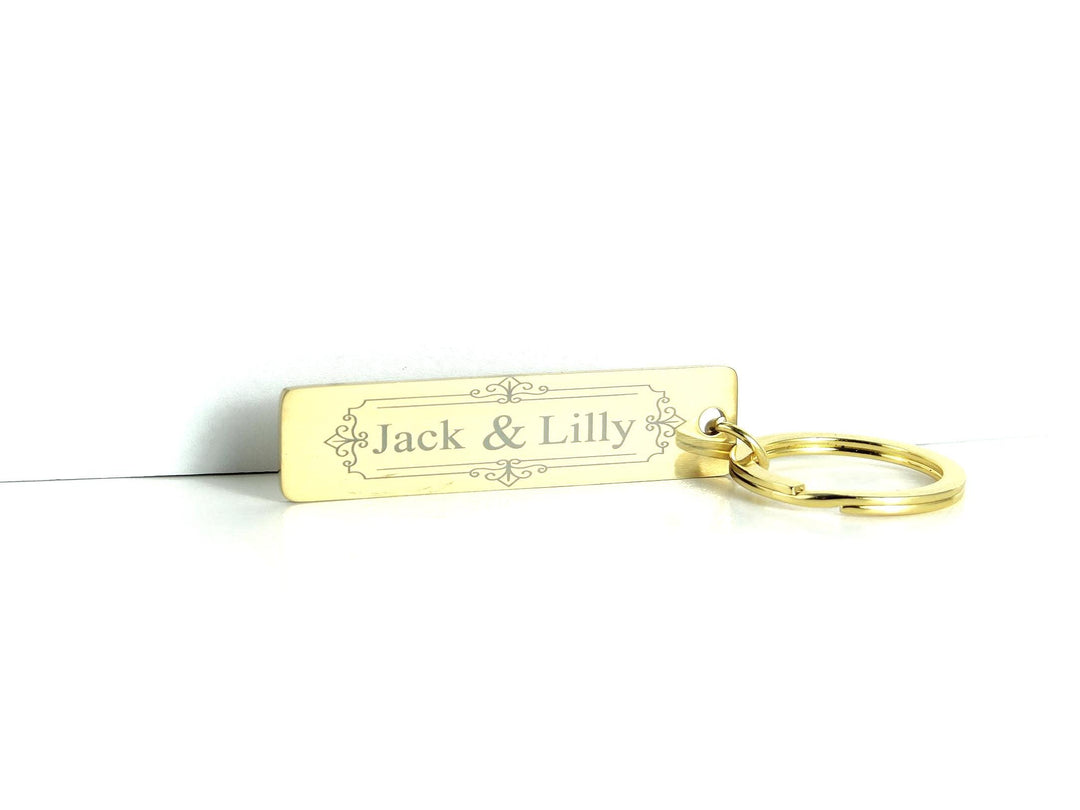 Personalised Partners Keyring