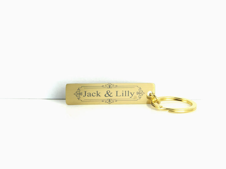 Personalised Partners Keyring