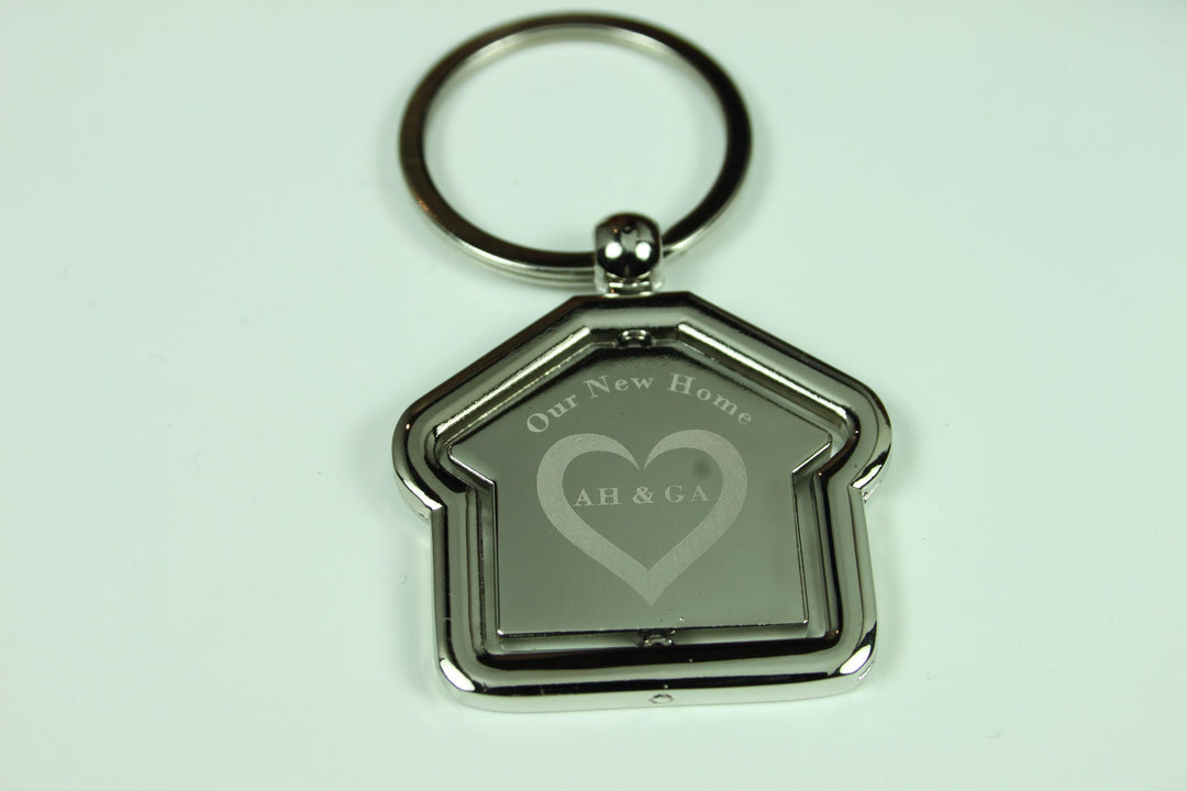 New Home Keyring for Couples