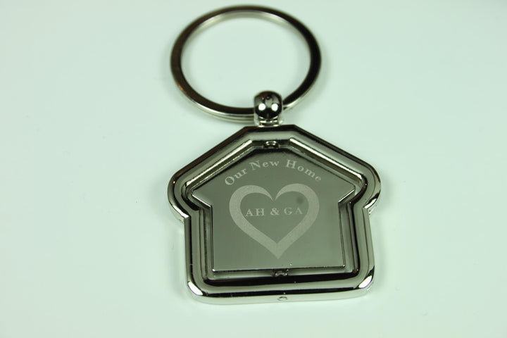 New Home Keyring for Couples