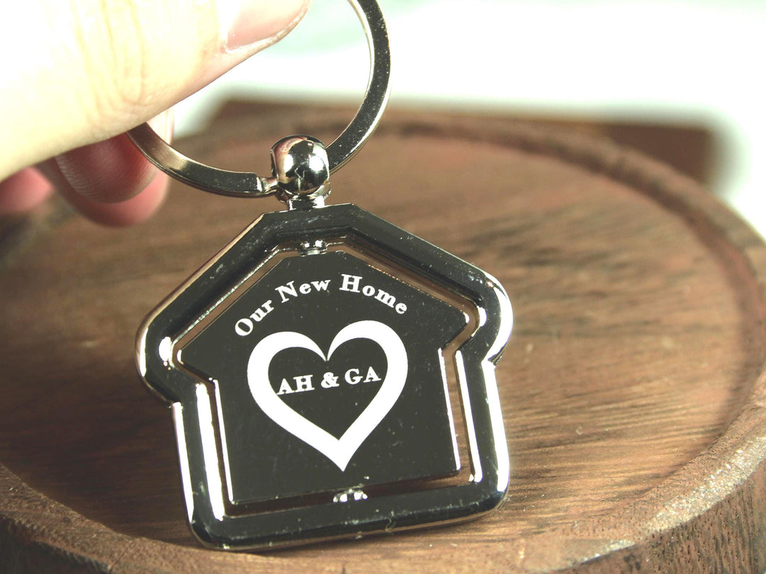 New Home Keyring for Couples