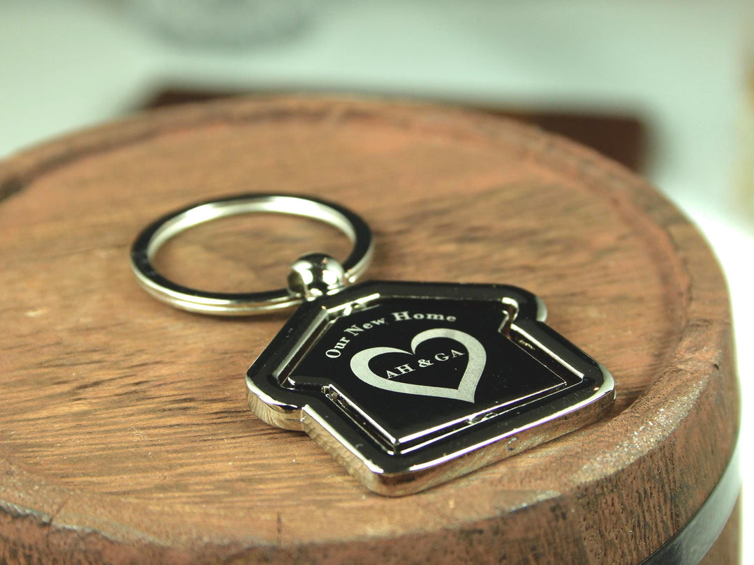 New Home Keyring for Couples