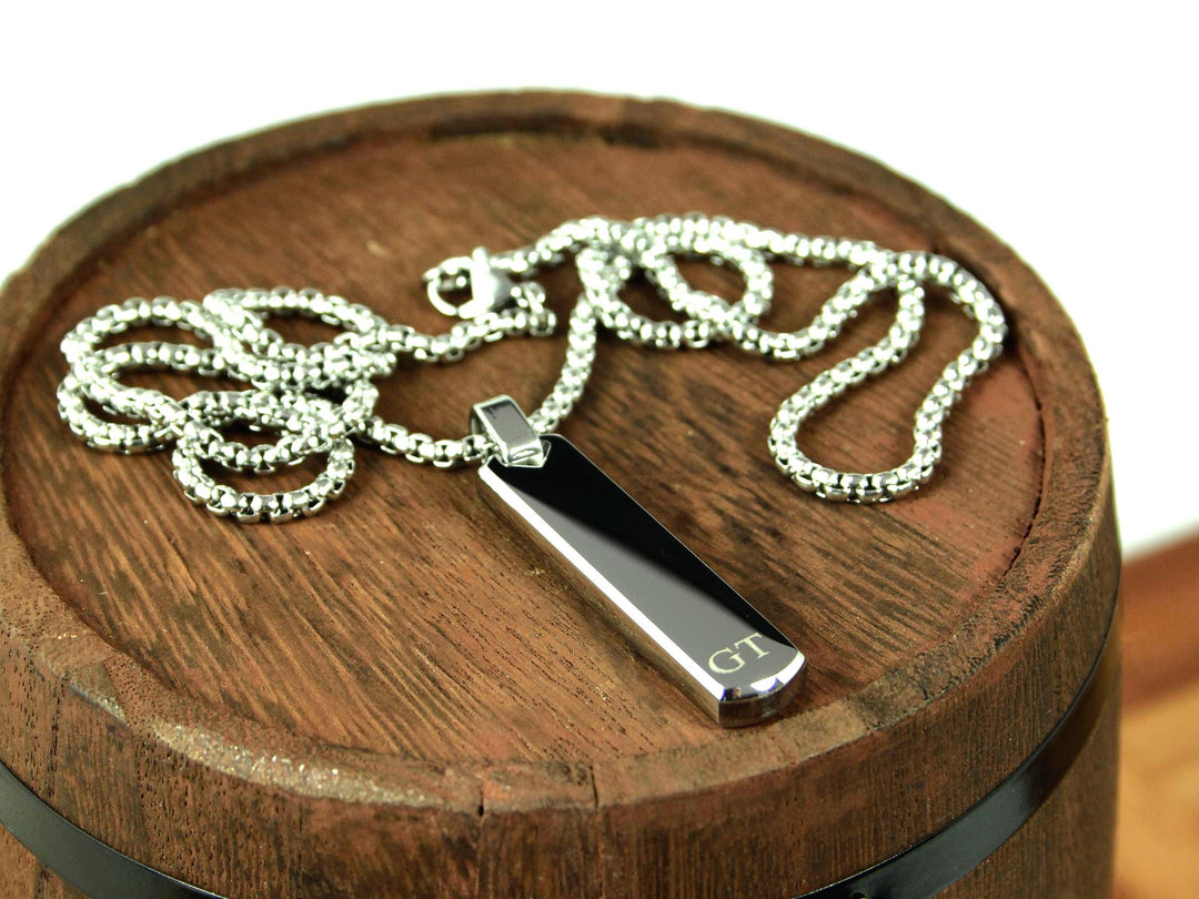 Personalised Initial Bar Necklace