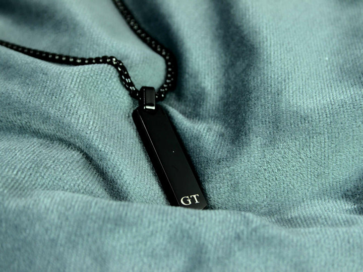 Custom Initial Bar Necklace