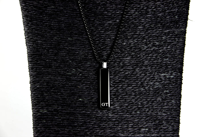 Personalised Initial Bar Necklace