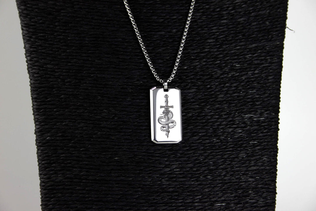 Motivational Necklace, Personalised Pendant