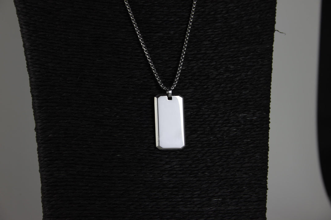 Motivational Quote Necklace Engraved