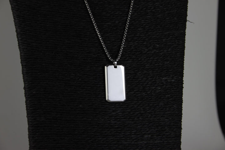 Motivational Quote Necklace Engraved