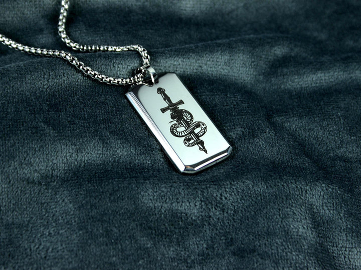 Snake Pendant Necklace