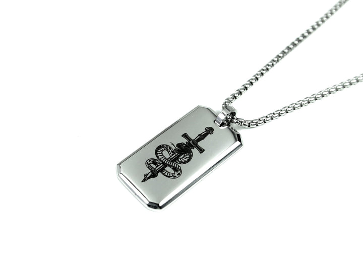 Snake Pendant Necklace