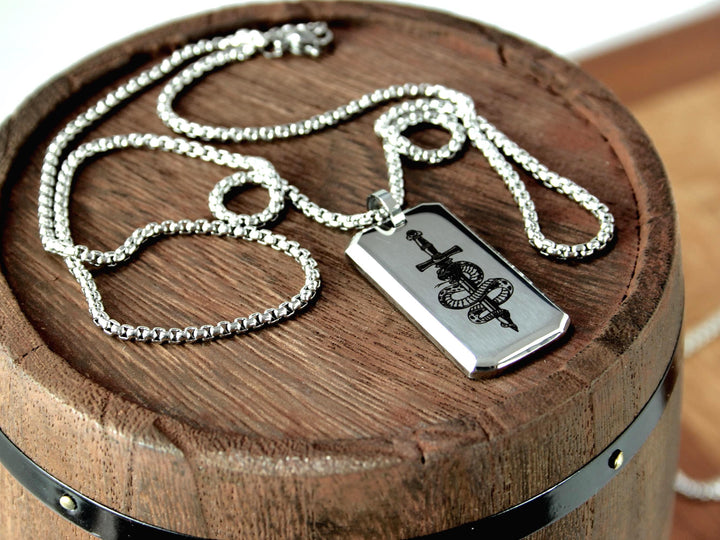 Snake Pendant Necklace