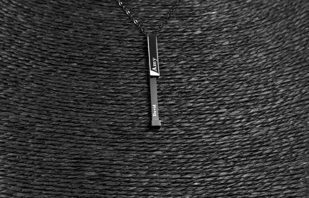 Hidden Name Push Up Necklace