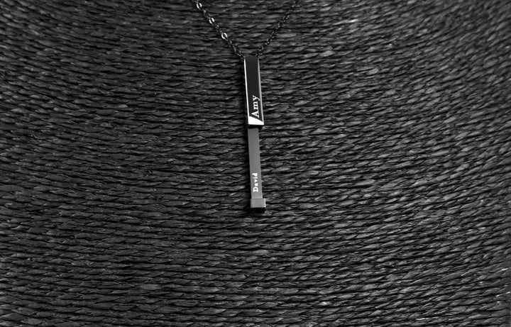 Hidden Name Push Up Necklace