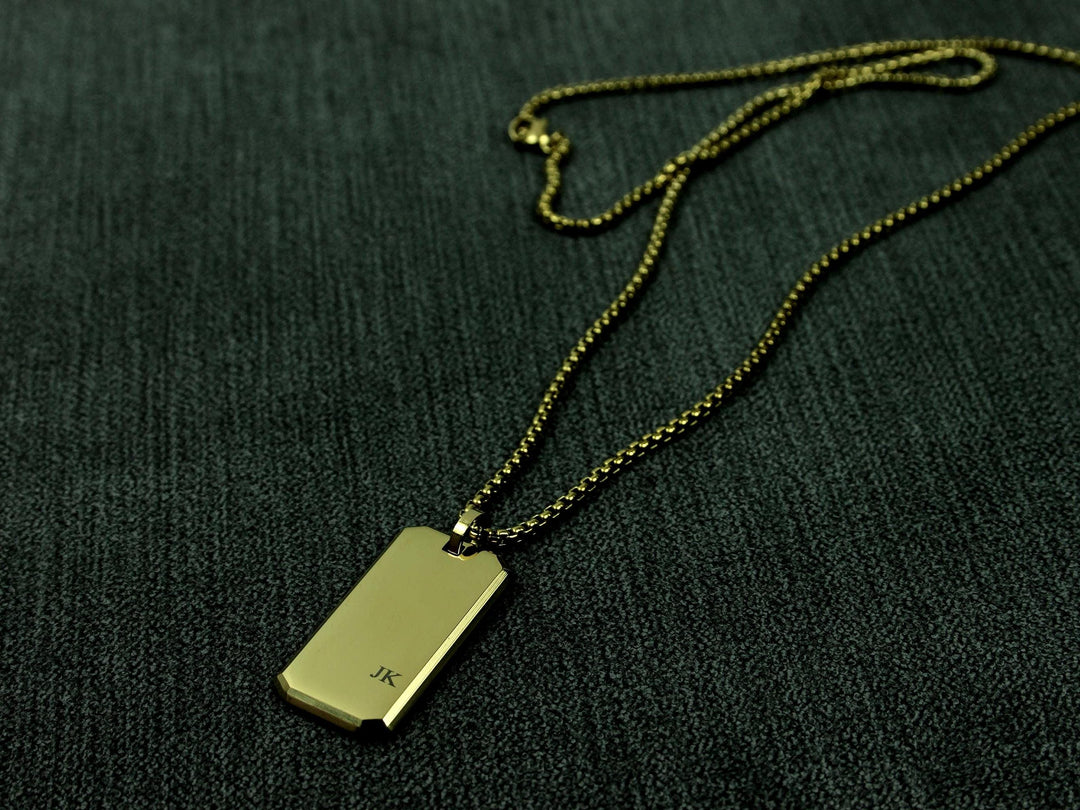 Minimalist Initial Pendant Necklace