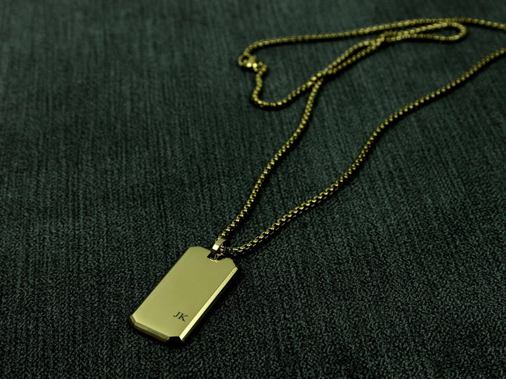 Minimalist Initial Pendant Necklace