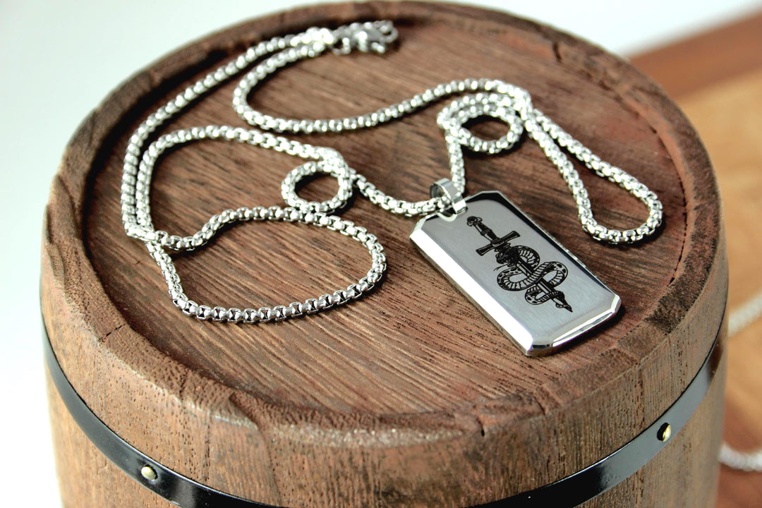 Motivational Necklace, Personalised Pendant