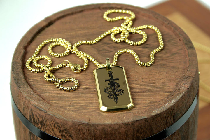 Motivational Necklace, Personalised Pendant