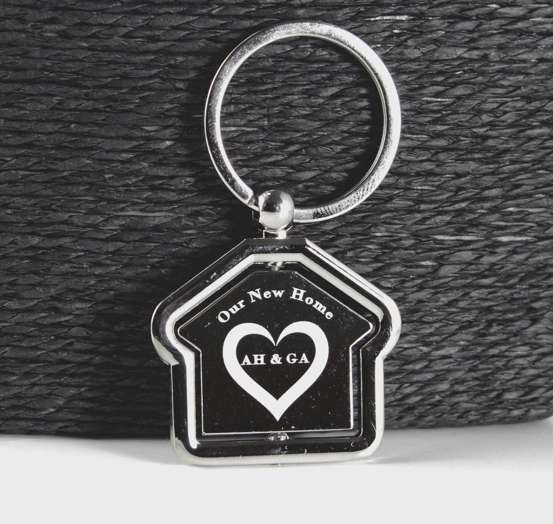 New Home Keyring for Couples