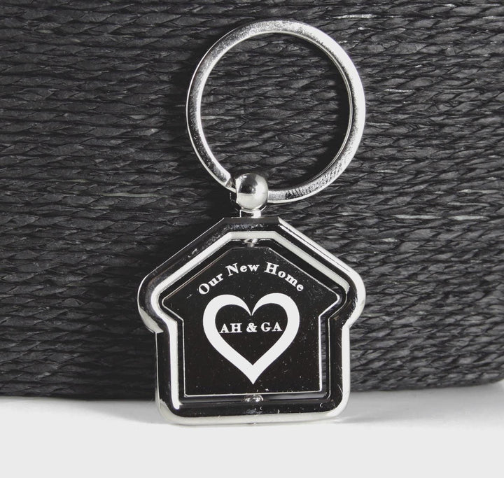New Home Keyring for Couples