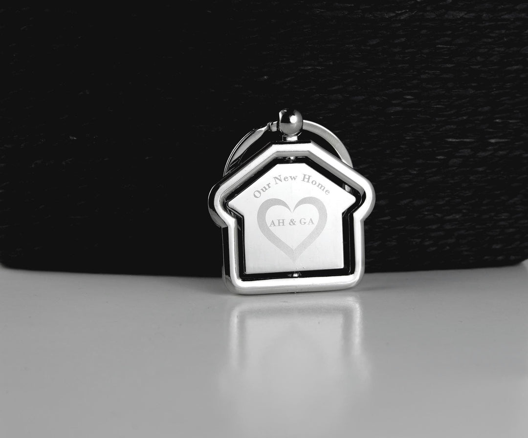 New Home Keyring for Couples