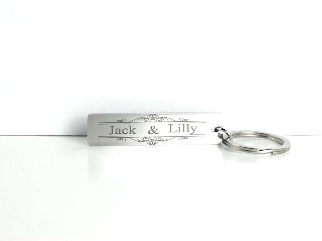 Personalised Partners Keyring