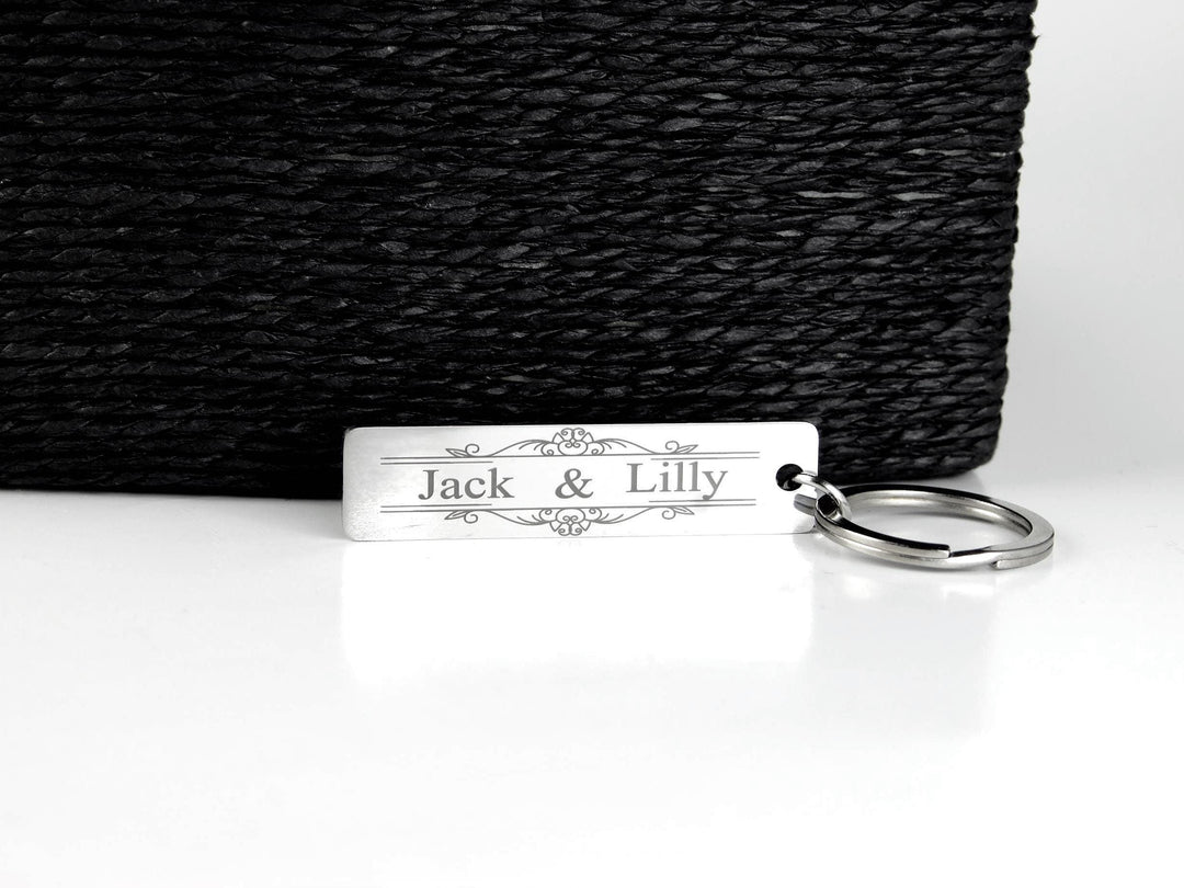 Personalised Partners Keyring