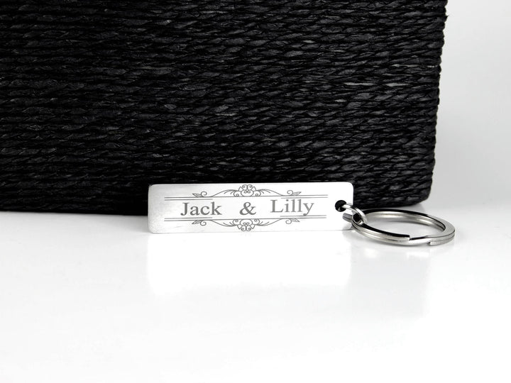 Personalised Partners Keyring
