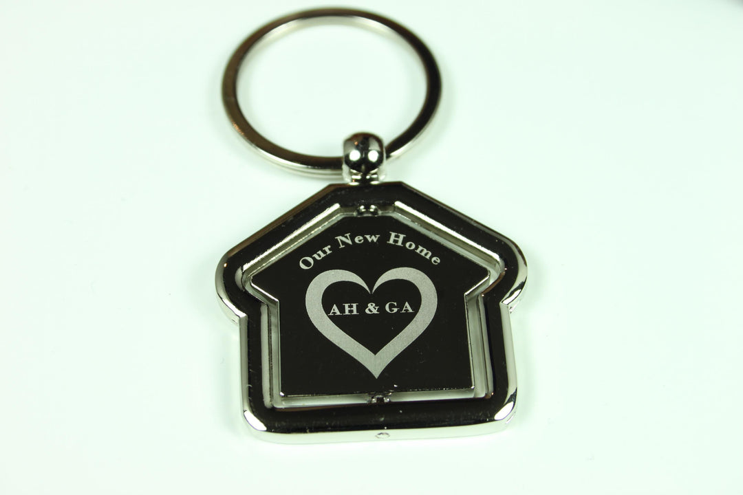 New Home Keyring for Couples