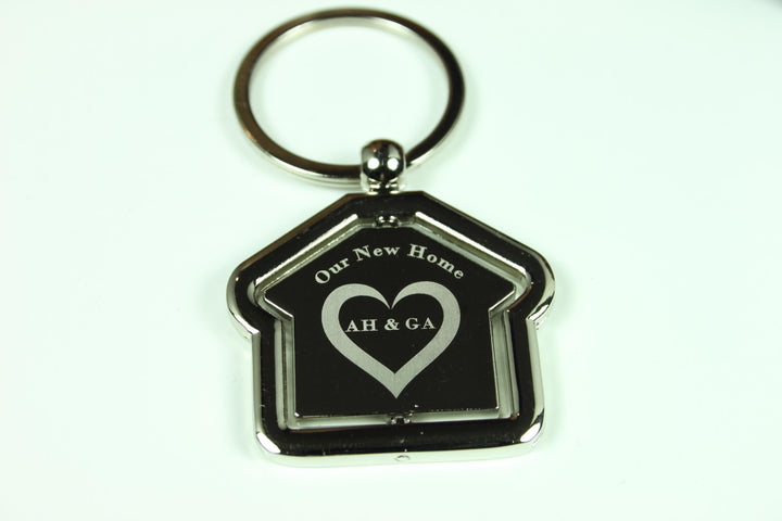 New Home Keyring for Couples