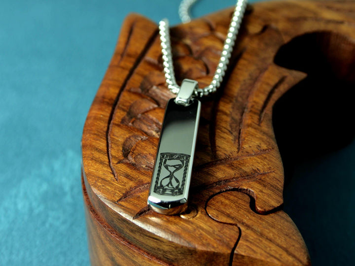 Personalised Bar Pendant tattoo Print