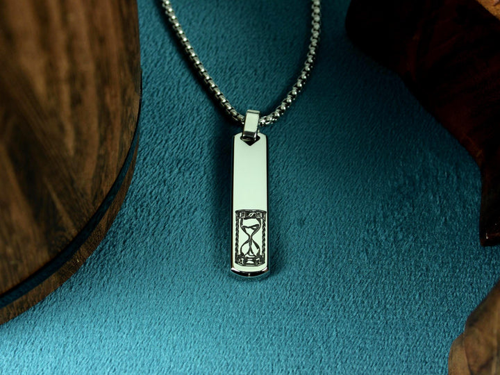 Personalised Bar Pendant tattoo Print