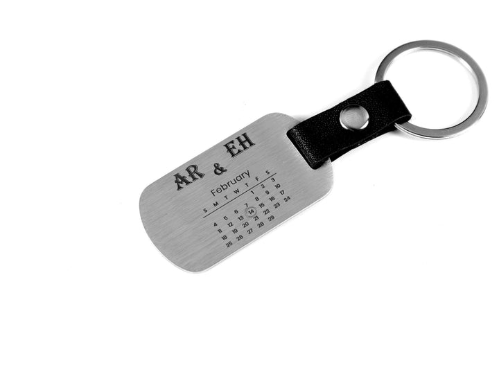 Couples Date Charm Dog Tag