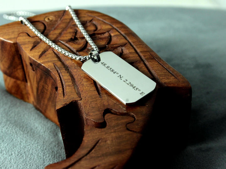 Coordinate Pendant Necklace