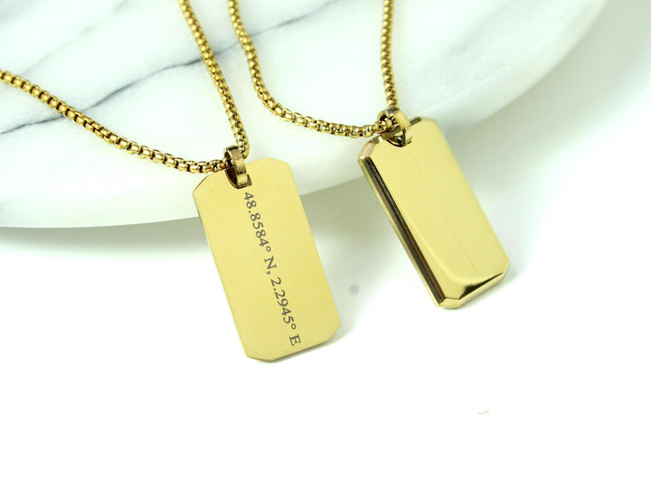 Coordinate Pendant Necklace