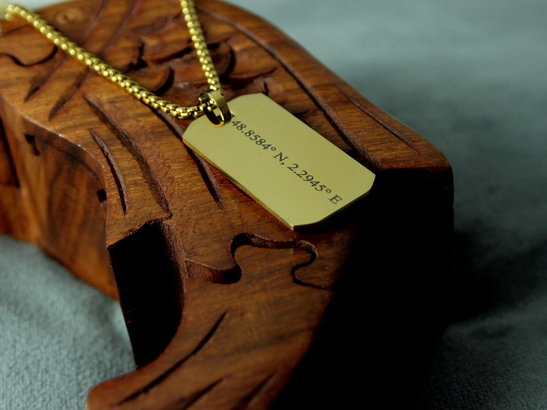 Coordinate Pendant Necklace