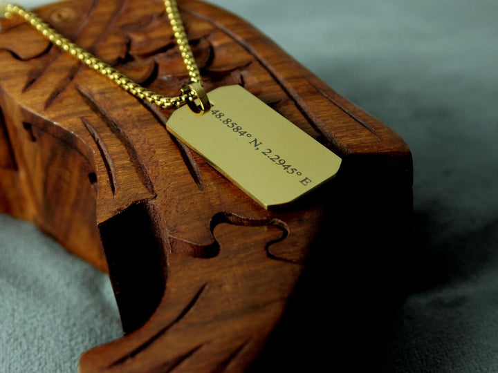 Coordinate Pendant Necklace