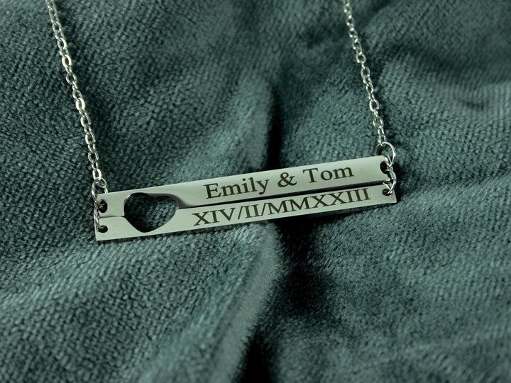 Double Bar Necklace