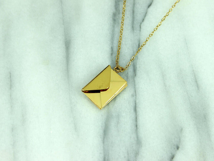 Gold Letter Necklace, Custom Roman Numerals Inside